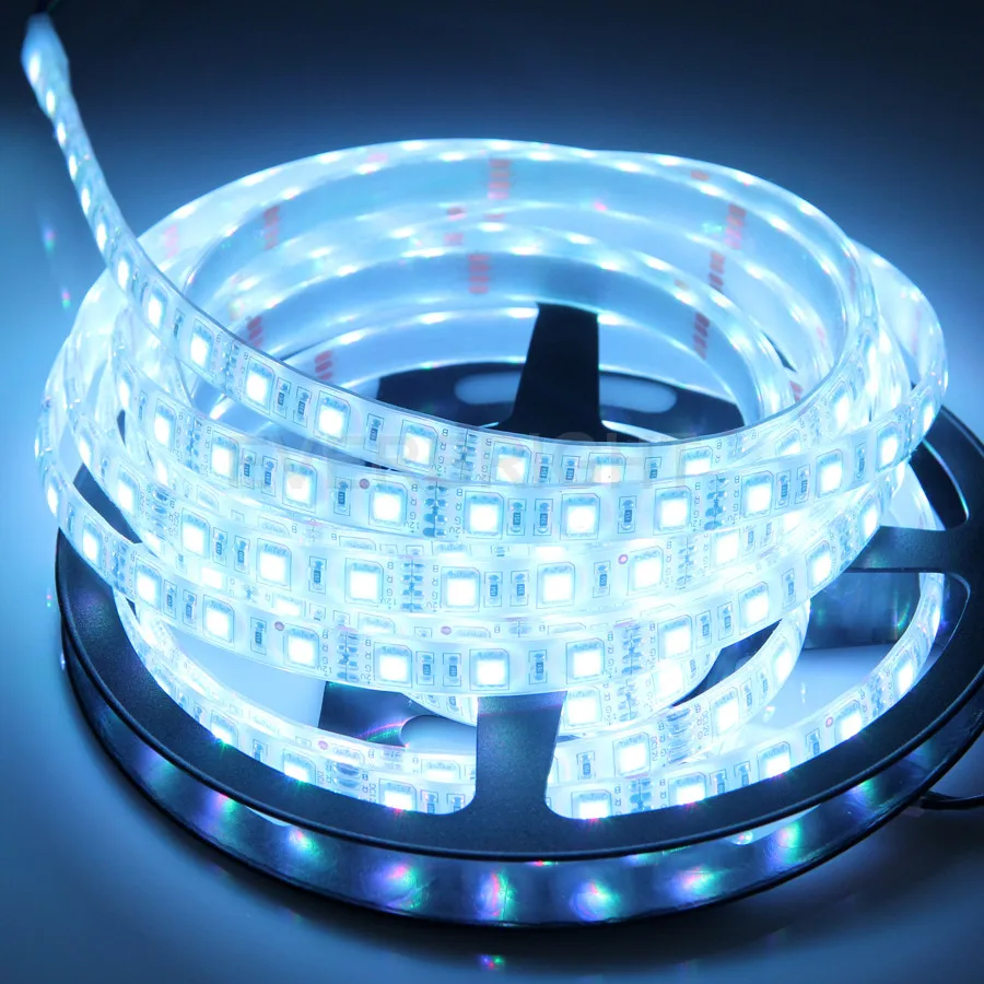 Светодиодная лента SMD5050 RGB водонепроницаемая 100 м 20 рулонов IP68 12 В постоянного