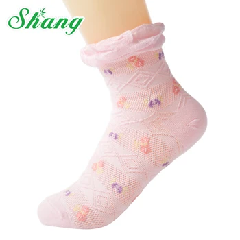 

BAMBOO WATER SHANG Women socks Lovely Bamboo Fiber Sock for women cute print Female socks 10pairs/lot LQ-16