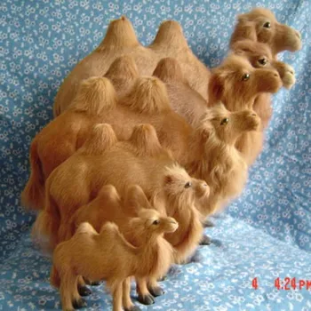 

simulation animal camel model toy polyethylene & furs handicraft,props decoration gift d0074