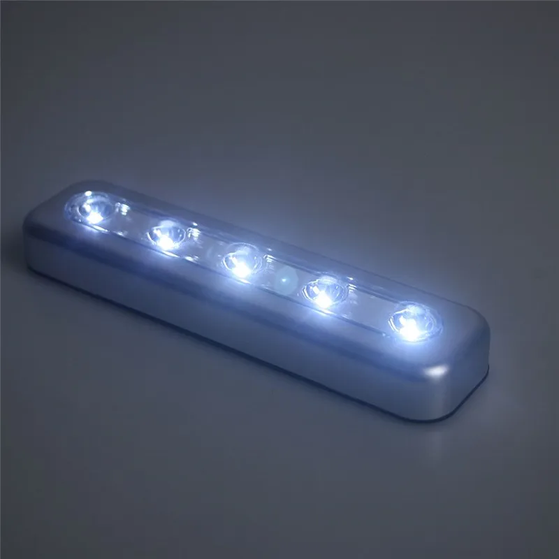 Мини 5 светодиодный сенсорный светильник для шкафа с клейкой наклейкой, лампа для кухни, спальни, шкафа, ящика, шкафа, шкаф, светильник ing