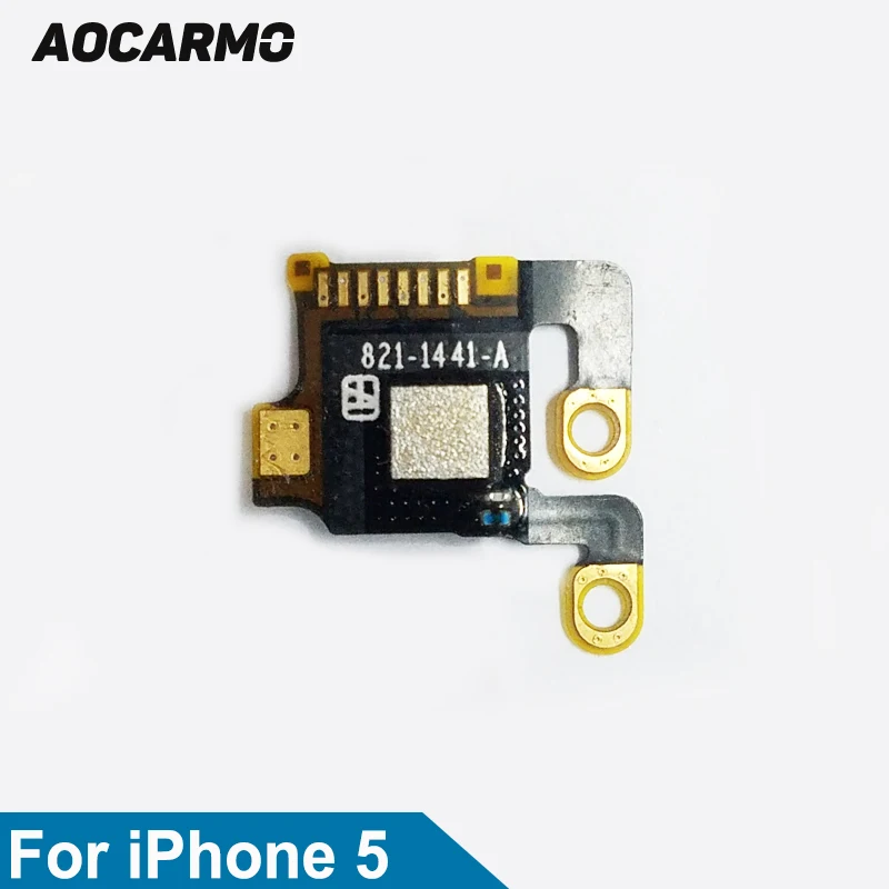 

Aocarmo Top Antenna Signal GPS Module Wire Chip IC Flex Cable For iPhone 5 5G Replacement