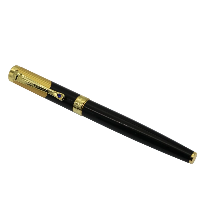Jinhao9009 перьевая ручка 0,5 мм иридиевая ручка Роскошная Бриллиантовая темно-красная и золотистая для студенческого офиса пишущие инструменты красное вино и черный