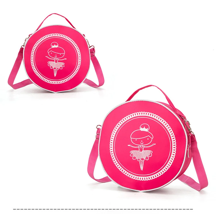 Сумка для балета для девочек, детские розовые балетные сумки через плечо для девочек-подростков, принцесса, сумка для дискотеки, балерина, Детские Наплечные сумки