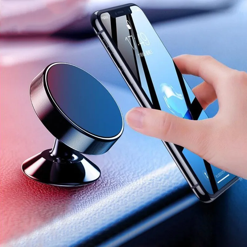 Универсальный магнитный автомобильный держатель для телефона подставка Iphone X