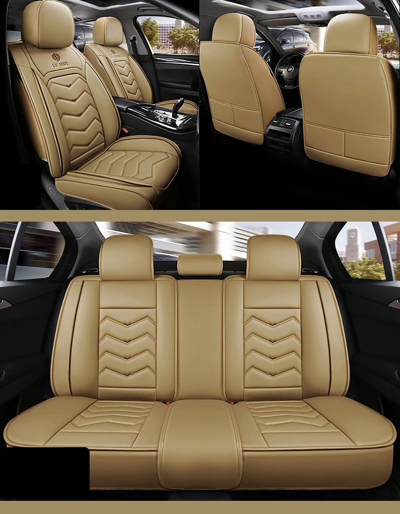 Ультра-роскошный чехол для автокресла, подушка для автокресла для Ford Edge Mondeo Ecosport Focus kuga, Land Rover Freelander 2 Most Sedan& SUV