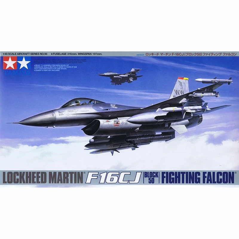 Модель 1/48 TAMIYA 61098 lockвхид MARTIN F 16CJ файтинг Falcon хобби|Наборы для сборки моделей| |