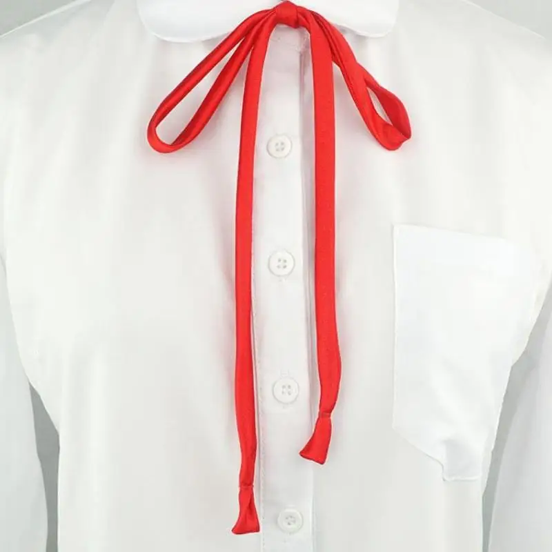 JK uniform collar rope girl collar rope flare sailor suit bow tie elegant Chic collar flower ribbon