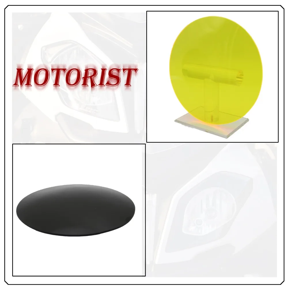 

motorist High Quality Motorbikes ABS Headlight Protector Cover Screen Lens For TRIUMPH Speedmaster 02-09