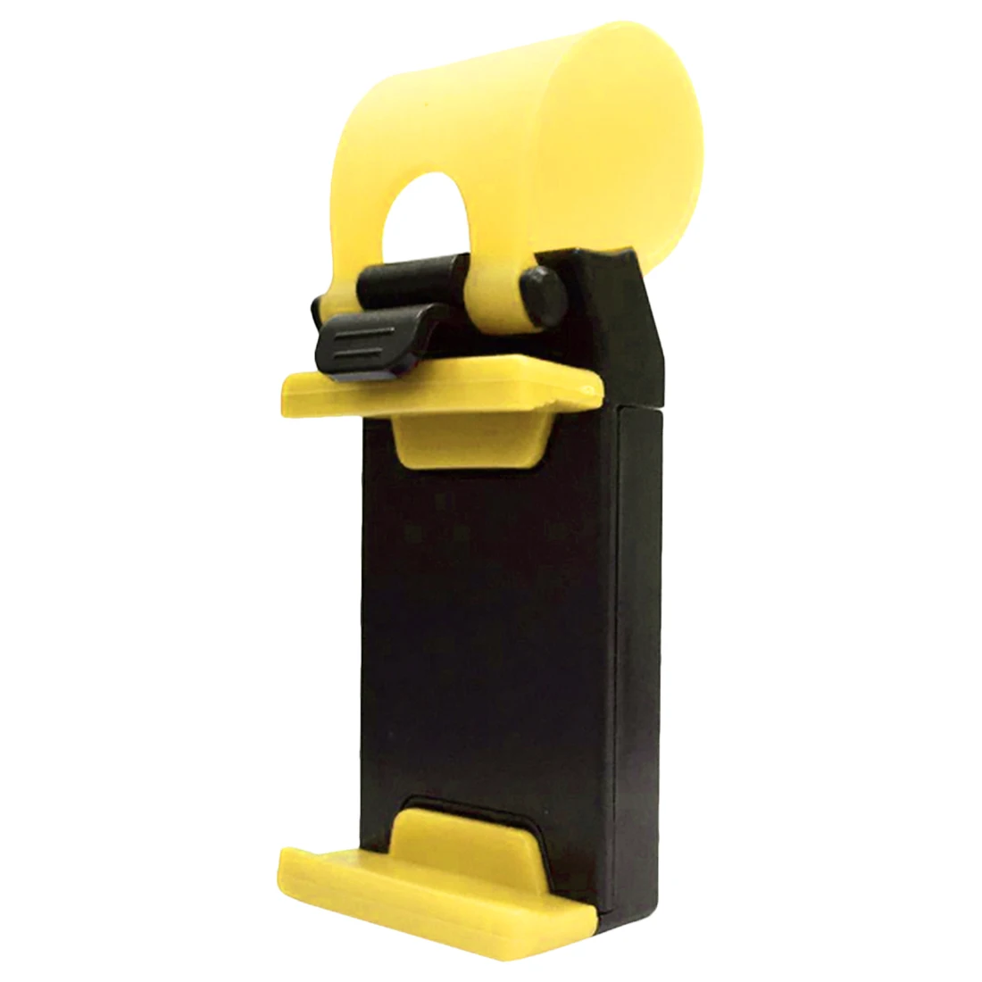 Универсальный держатель для мобильного телефона Hands Free, крепление с зажимом, пряжка, гнездо для автомобиля, велосипеда, рулевое колесо для телефона, gps, зарядное устройство для сотового телефона - Название цвета: Yellow