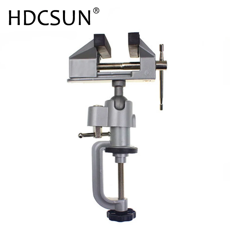 Table vise Bench Clamp Vises Grinder Holder Drill Stand for Rotary Tool,Craft,Model Building,Electronics,Hobby