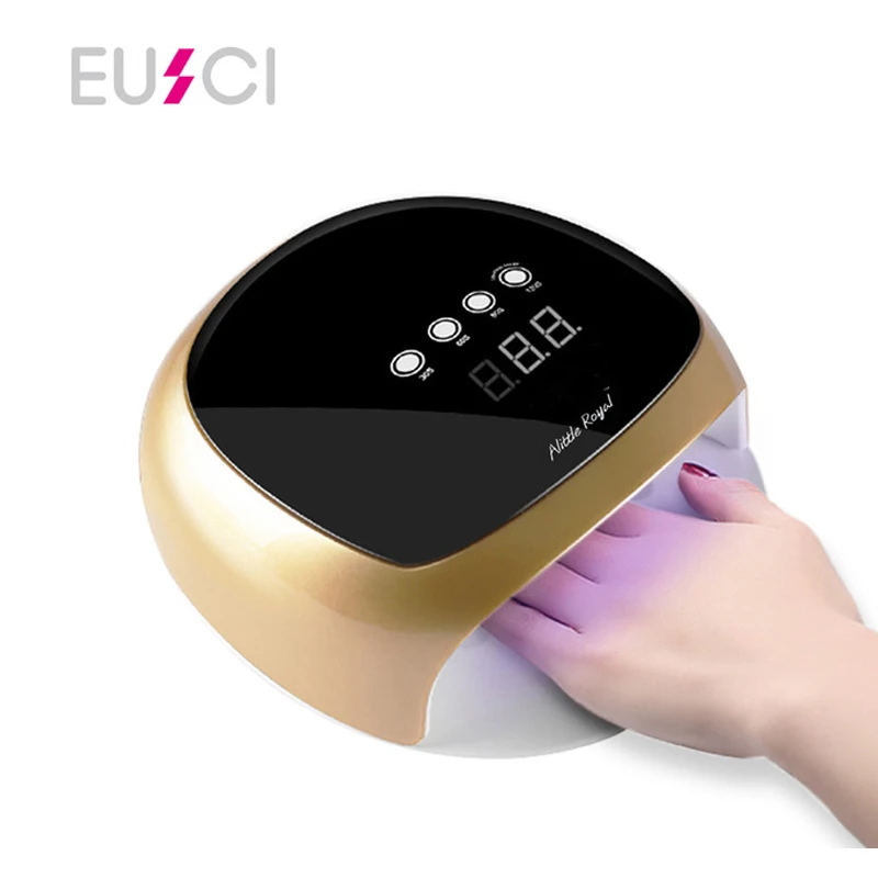 

EUSCI Nail Lamp For Manicure UV LED Nail Dryer Drying Nail Polish Ice Lamp Sun Light with 24 Pcs Leds Auto Sensor Nail Art Tools