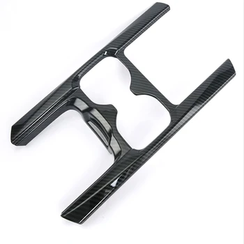 

YAQUICKA Car Interior Front Water Cup Holder Panel Cover Frame Bezel Trim Styling For Honda CRV CR-V 2017 2018 ABS 3 Colors