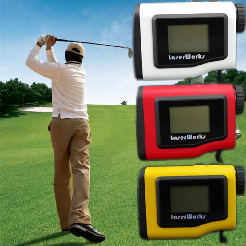 Outdoor LCD Display Hunting Laser font b Rangefinder b font 600M Waterproof Handheld Laser Distance Meter