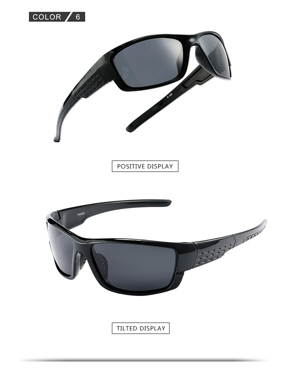 ALIKIAI new  Men and women HD Sunglasses Polarized Glasses Outdoor Sport UV400 Proof Sun Glasses Eyewear Oculos Male (12)