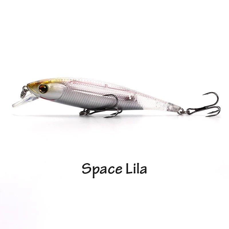 Banshee 90 мм 10 г холодная палочка плавающая приманка для рыбалки MNNW35 погремушка звук жесткая приманка-Воблер для басов Jerkbaits Minnows - Цвет: Space Lila