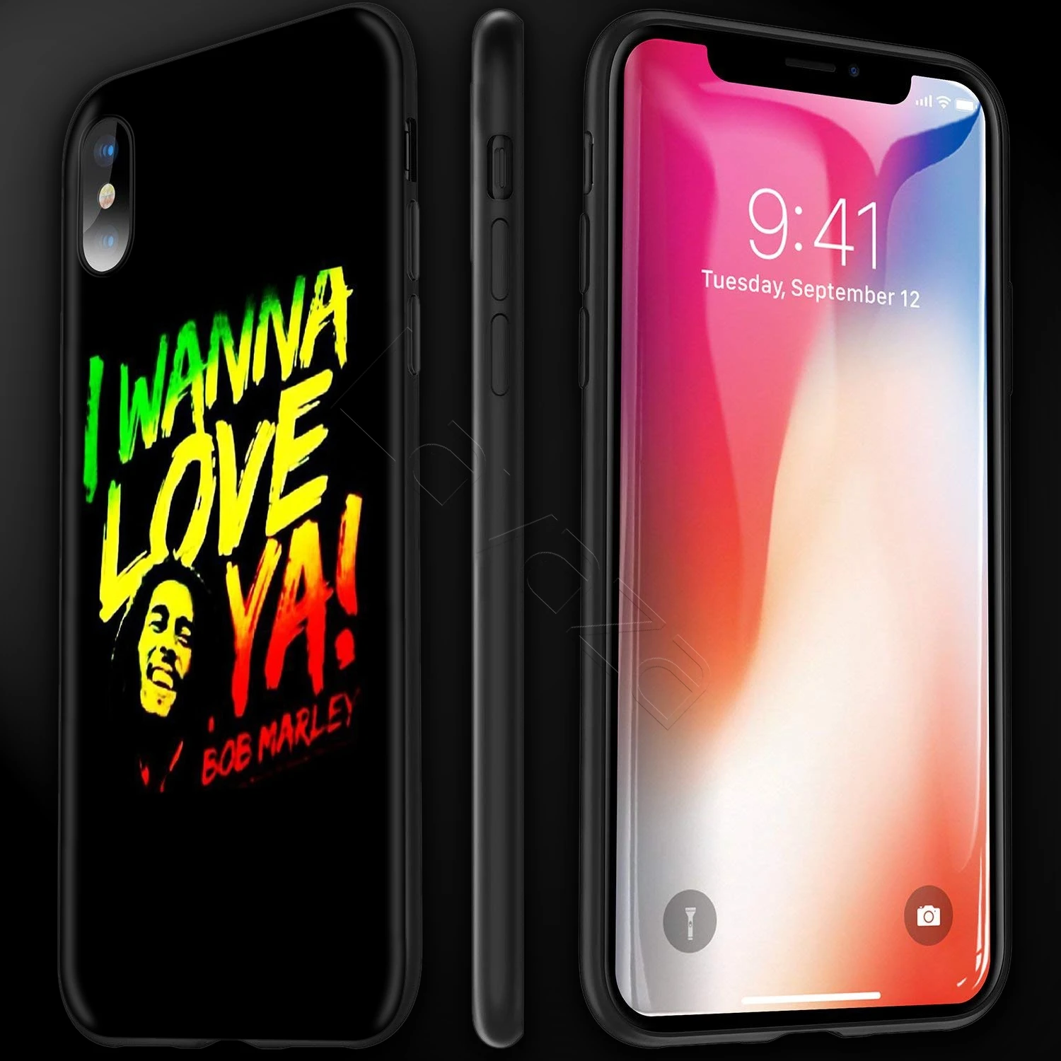 Чехол Lavaza Bob Marley для iPhone 12 mini 11 Pro XS Max XR X 8 7 6 6S Plus 5 5s se|Бамперы| |