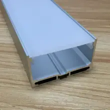 Большой размер,, алюминиевый профиль для ширины до 44 мм, светодиодные полосы, настенный