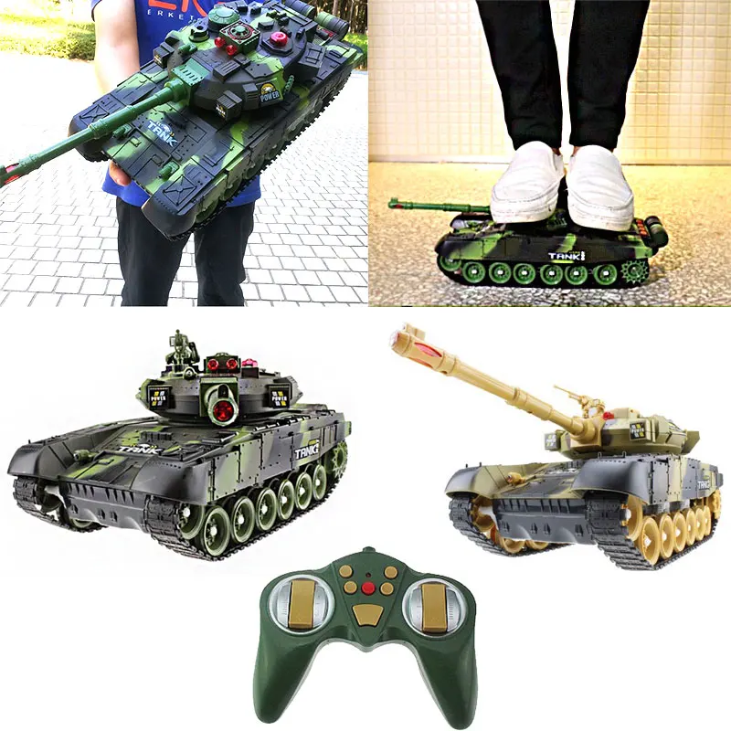 

Realistic Cool Tank Car Toy 1 Set Multicolor Cultivate Interest Decor Game