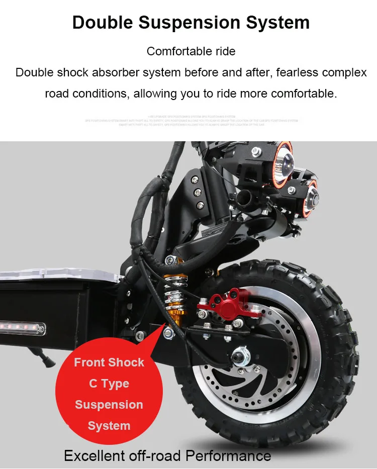Excellent 11inch electric scooter 3200W Off-road motor 60V 20ah -30ah lithium battery Double front rear wheel drive top speed 80km/h 13 Excellent 11inch electric scooter 3200W Off-road motor 60V 20ah -30ah lithium battery Double front rear wheel drive top speed 80km/h 13