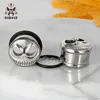 Kubooz piercing Acero inoxidable cráneo Jack oído enchufes y túneles cuerpo joyería oído medidores par venta expansor ► Foto 3/6