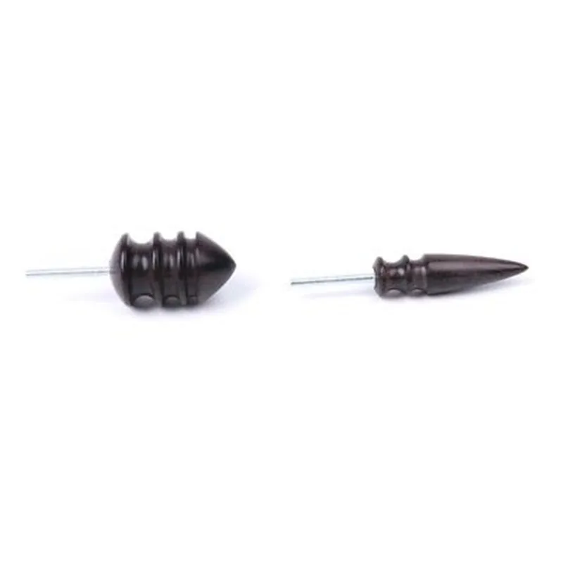 Useful Leather Craft Edge Burnishing Edge Burnisher Slicker Pointed Tip Tools Blackwood Wooden Slicker Pointed Head Leather Tool