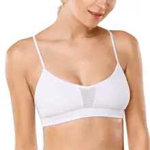 Женский сетчатый спортивный бюстгальтер на бретельках для йоги