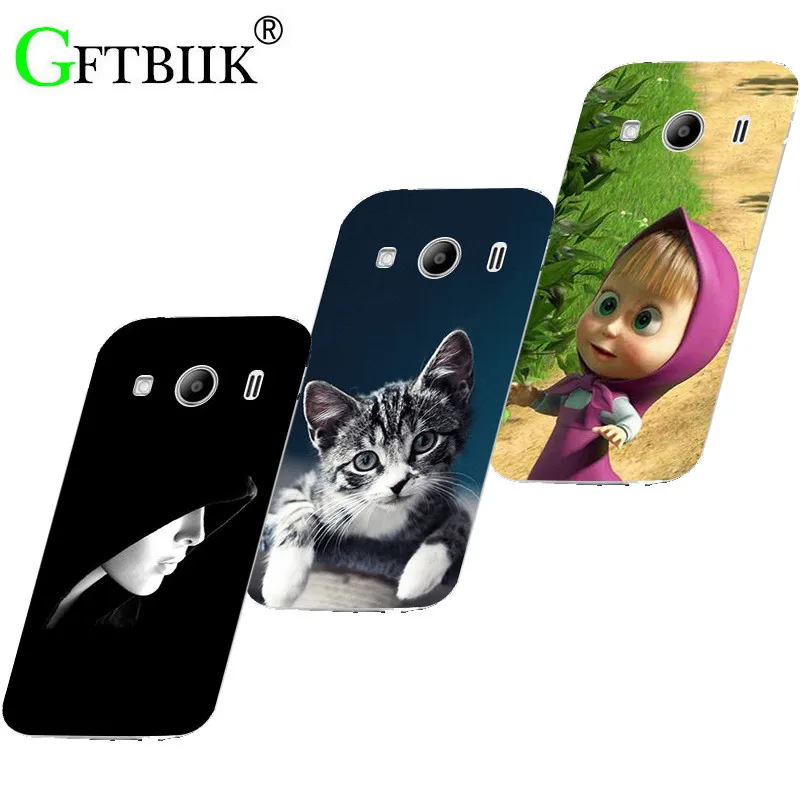 

Hot Ultra Thin Back Cover For Samsung Galaxy Ace 4 Ace4 G357FZ Ace Style LTE G357 Protective Phone Case Dog Cat Fruits Cases