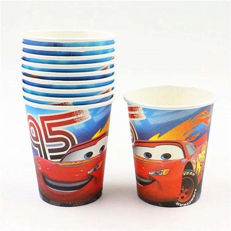 Disney Cars Cartoon theme Disposable Tableware Set 51pcs/lot Child's Son's Boy's Birthday Party Supplies Decoration baby shower