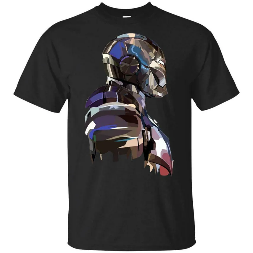 Iron Man Mark 85 T-Shirt Avengers End Game Short Sleeve S-5XL Basic Models Tee Shirt |