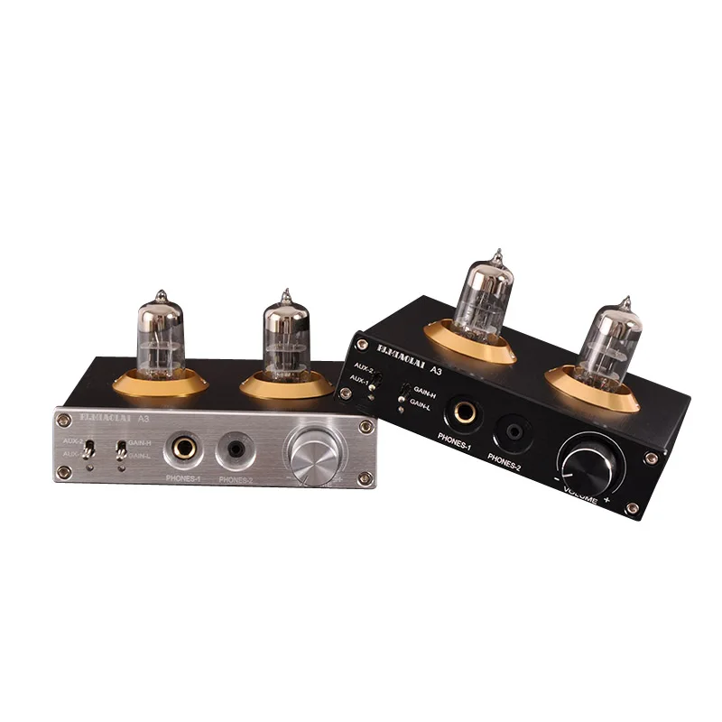 Lusya 6N3 Tube headphone Amplifier MAX9722 DAC