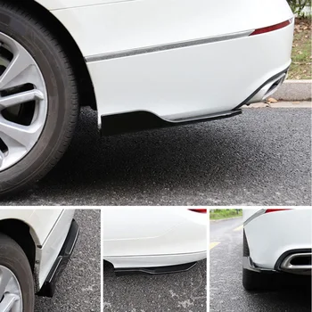 

Side Rear Bumper Skirt Spoiler Wing For Honda/Accord 2018 Black Car New