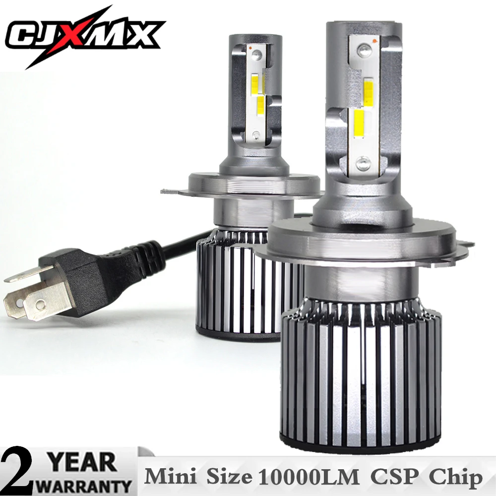 CJXMX 2 шт. мини H7 светодиодный H1 H4 H11 HB3 9005 HB4 9006 D2S светильник на голову автомобиля