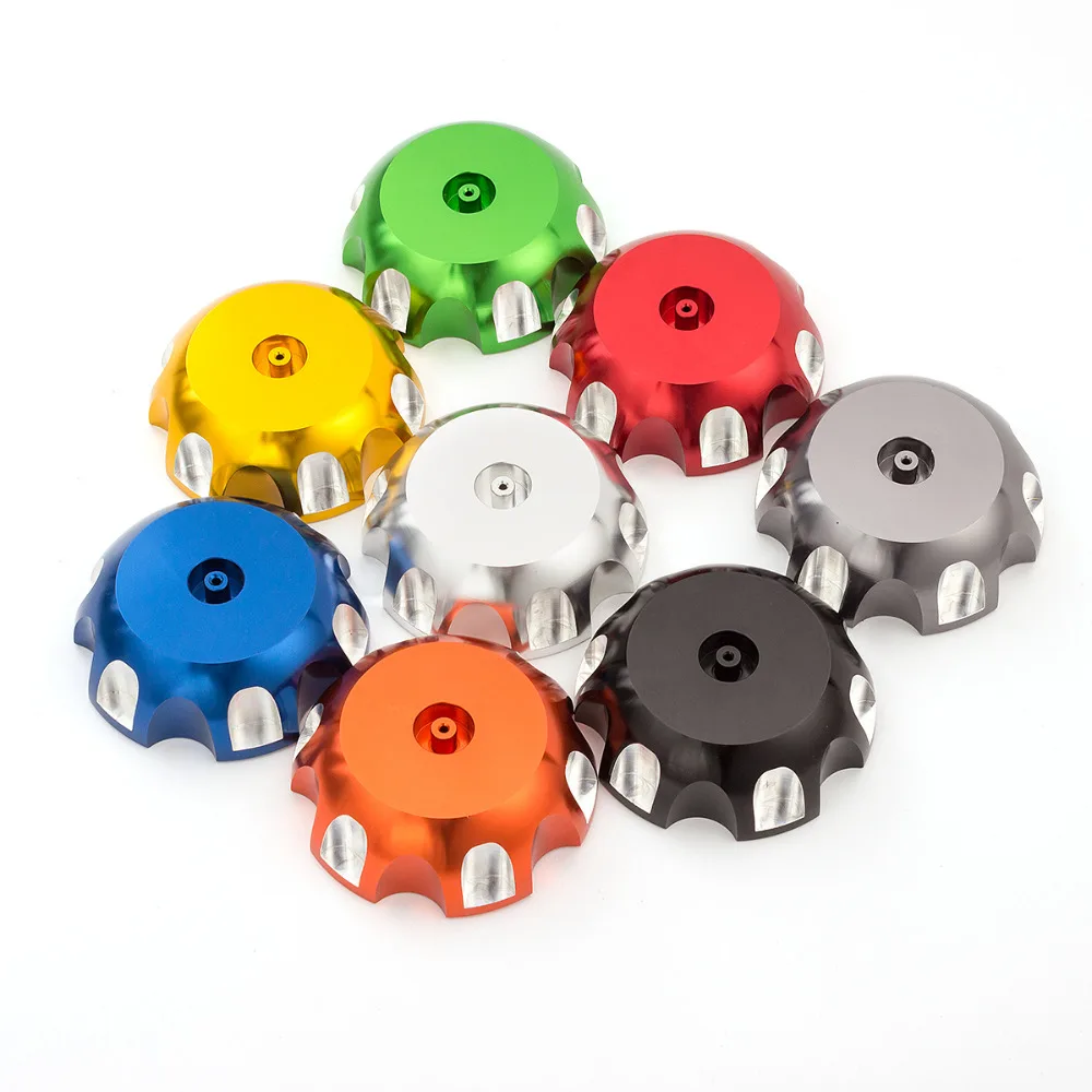 FXCNC Aluminum Dirt Bike Motocross Pit Bike Fuel Tank Gas Cap Cover For