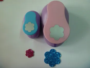 

free shipping 2pcs (1 inch+2 inch) flower eva punch Craft Scrapbooking punch foam paper cutter eva foam maker paper punches