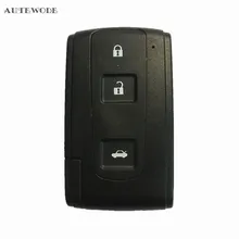 AUTEWODE замена 3 кнопки дистанционного умный Автомобильный ключ чехол для Toyota Prius Автомобильный ключ оболочки пустой брелок 1 шт. Uncut лезвие