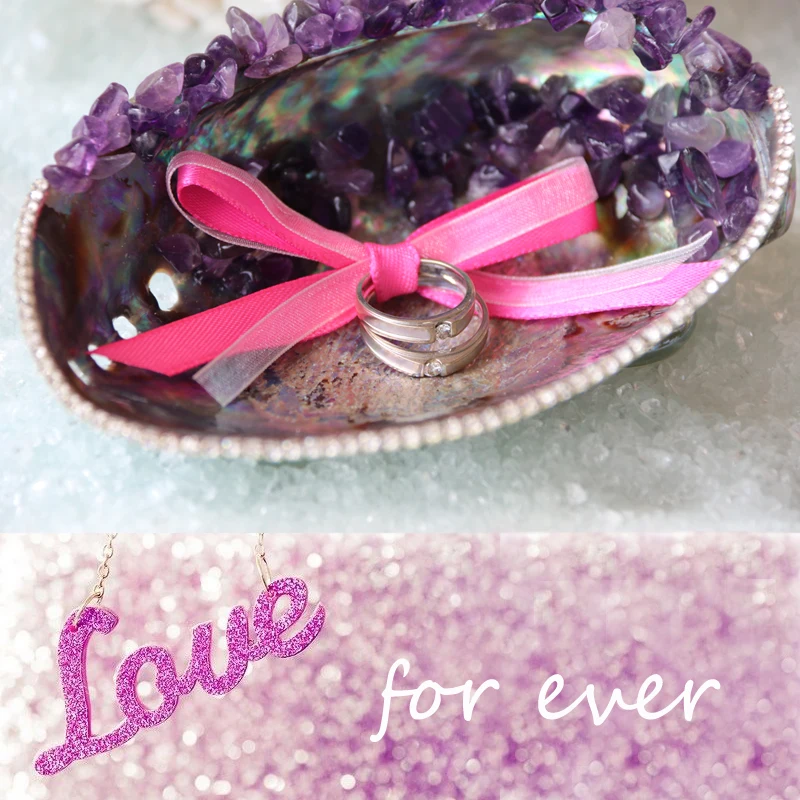 

Free Shipping(1pcs/lot)Custom Handmade Natural Abalone Shell Jewelry Box Wedding Ring Bearer Box Shell Crafts Bridal Gift