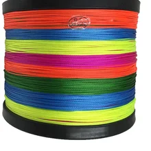 1000 м длина красочный ЧП лески для ловли крупной рыбы в глубокой акватории Пять цветов 10 м изменить цвет