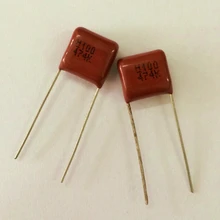 10pcs CBB capacitor 474 100V 474k 0.47uF 470nF P10 Metallized Polypropylene Film Capacitor