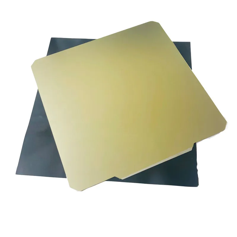 

ENERGETIC 3D Printer Part 300x300mm/11.8" Flexible Magnetic Spring Steel PEI Build Platform with Base for CR-10,10S Hot Bed