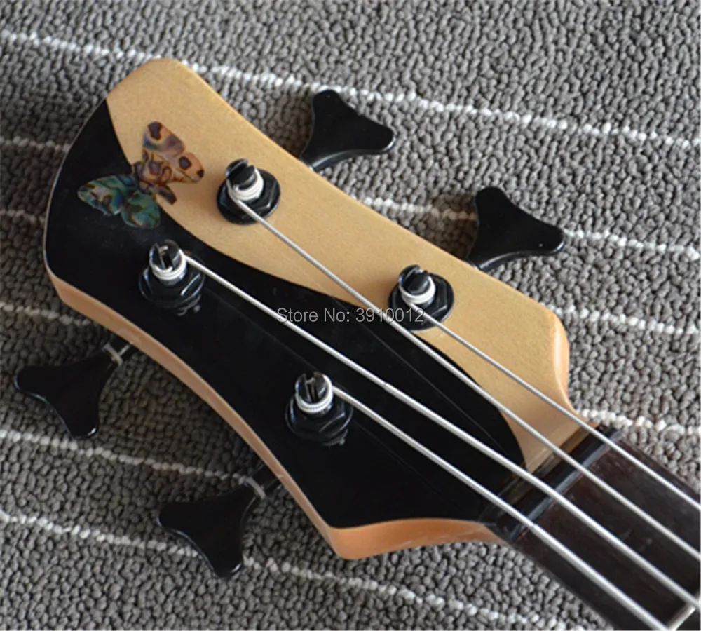 TOP QUALITY 4 strings electric Bass guitar TaiChi butterfly bass guitar