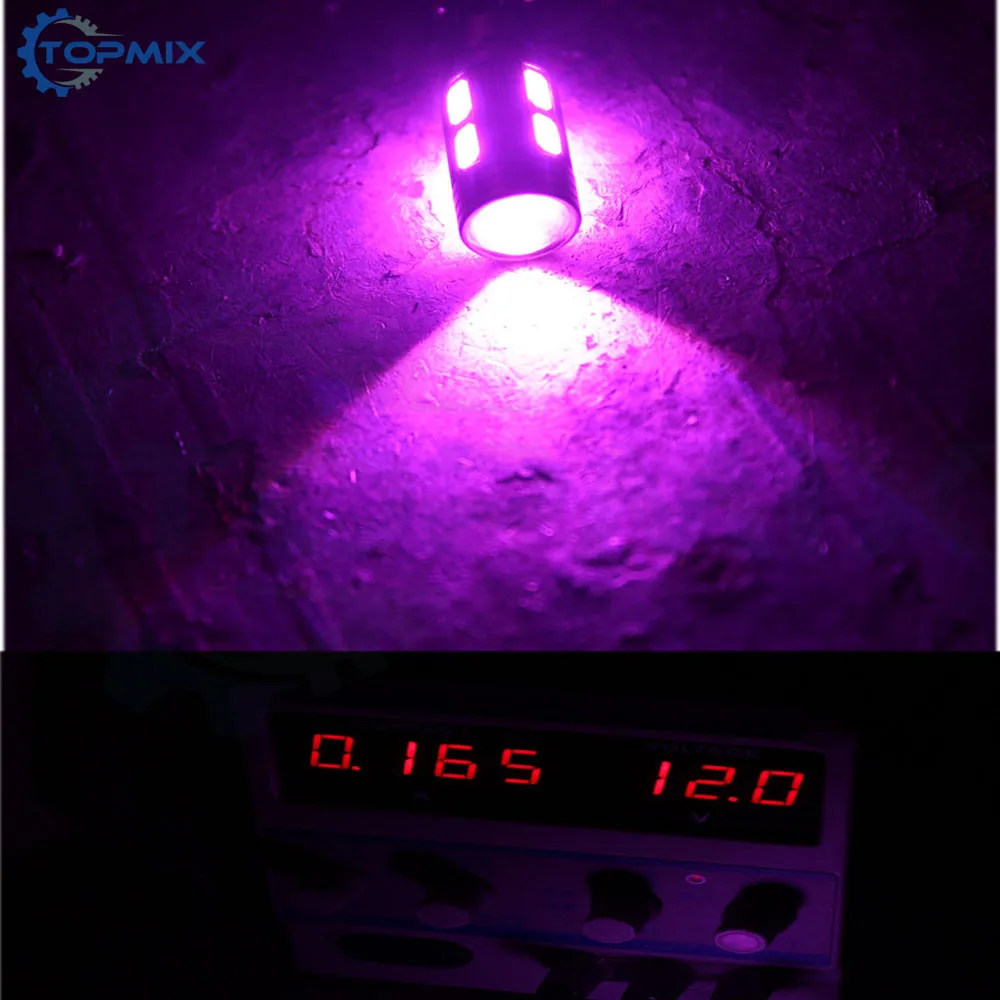 T10-5630 SMD-Pink Canbus LED T10 Car Light 6
