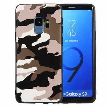 

100pcs/lot Camouflage TPU hot selling cover case for samsung galaxy S7 S7 edge S8 S8 plus S9 S9 plus S10 S10 plus S10 lite cases