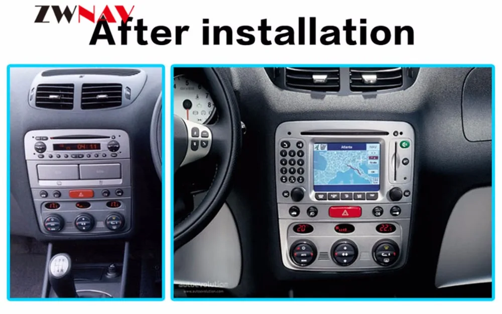 Clearance Android 8.0 Car multimedia player For Alfa Romeo Spider Alfa Romeo 147/GT 2005-2012 car dvd player GPS radio NAVI stereo screen 1