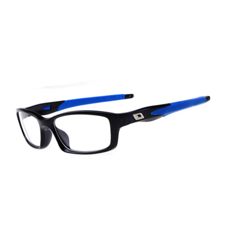 HD. space, унисекс, простые очки, силиконовая ацетатная оправа, очки в спортивном стиле, оправы для очков по рецепту - Цвет оправы: Синий