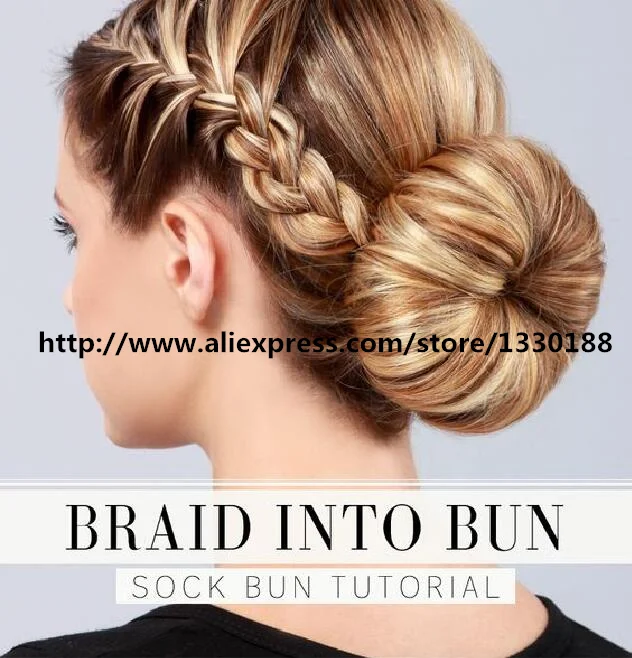 1pc 30g Top10 Chignon Bun Hairstyle Tutorials For Summer