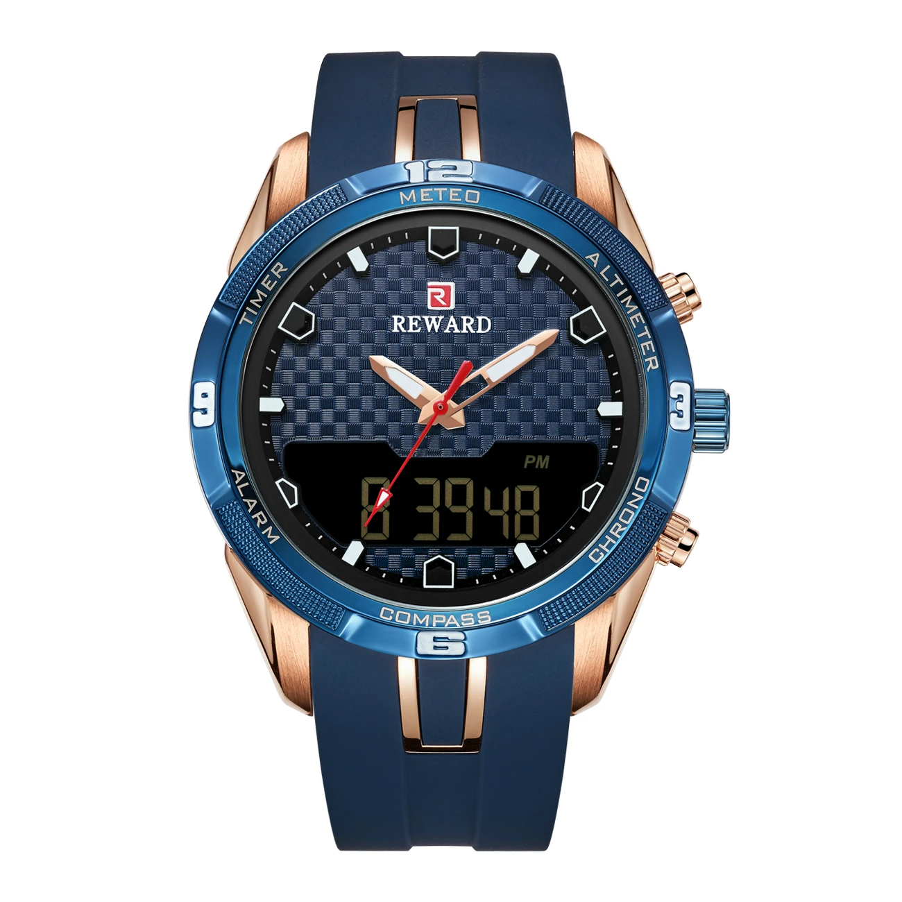 

Men's Casual 30Meter Waterproof Business Watch Leather Belt Watch Network Case Man Quartz Digital Watches Electronic Wristwatch