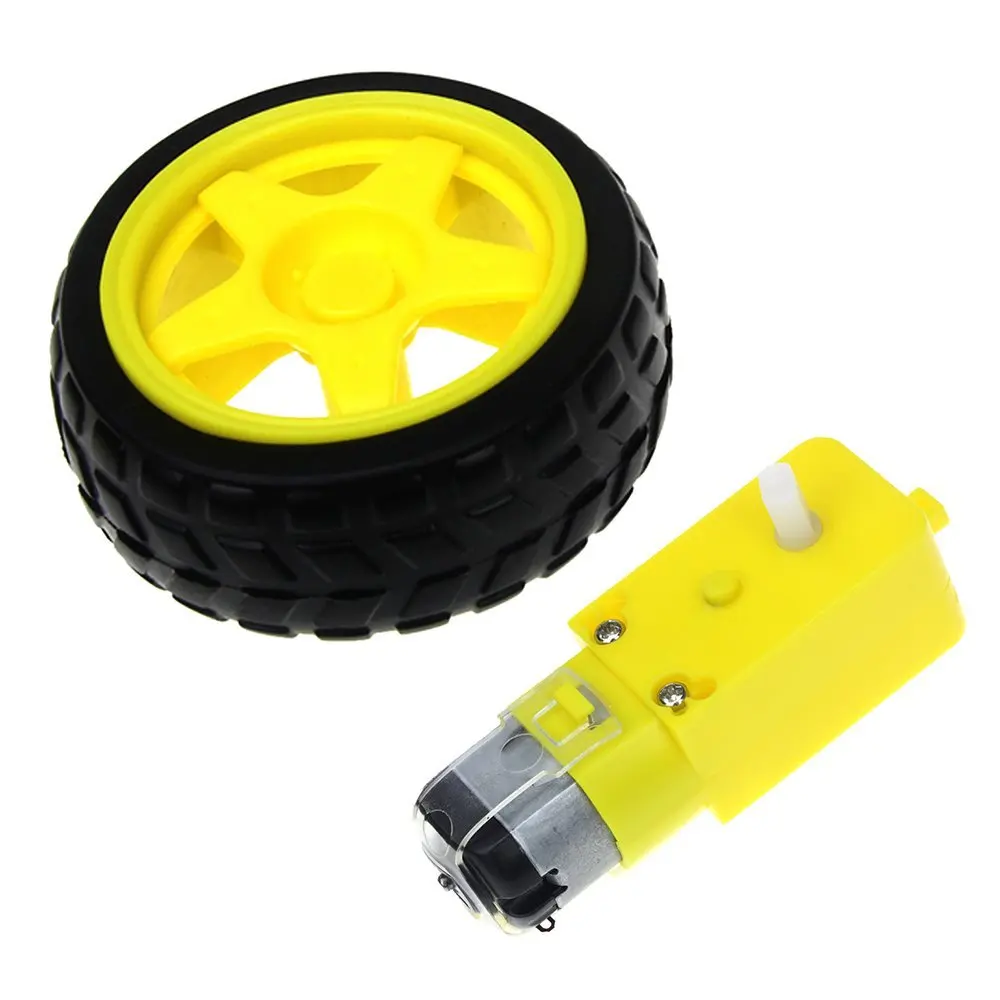 

ShenzhenMaker 1 set Deceleration DC motor + supporting wheels