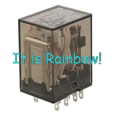 

Free Shipping AC 220V Coil 3A AC 240V DC 28V 14 Pins 4PDT 3A Power Relay HH54P JQX-13F