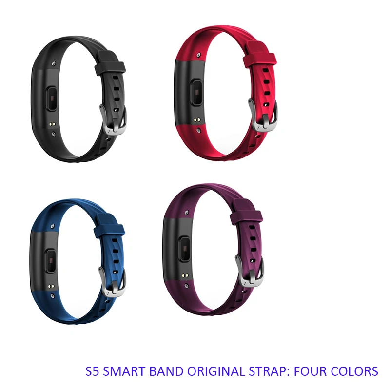 Silicone Replacement Strap for Fitness Tracker Smartband