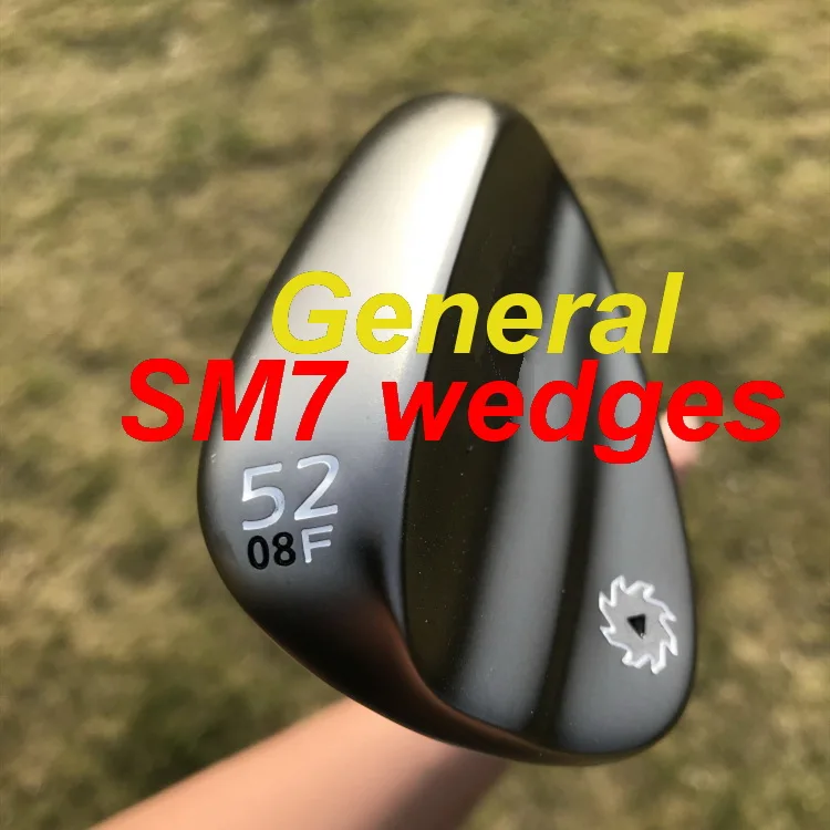 OEM Качество гольф клинья общие SM7 серебро/черный/серый 48 50 52 54 56 58 60 62 градусов с